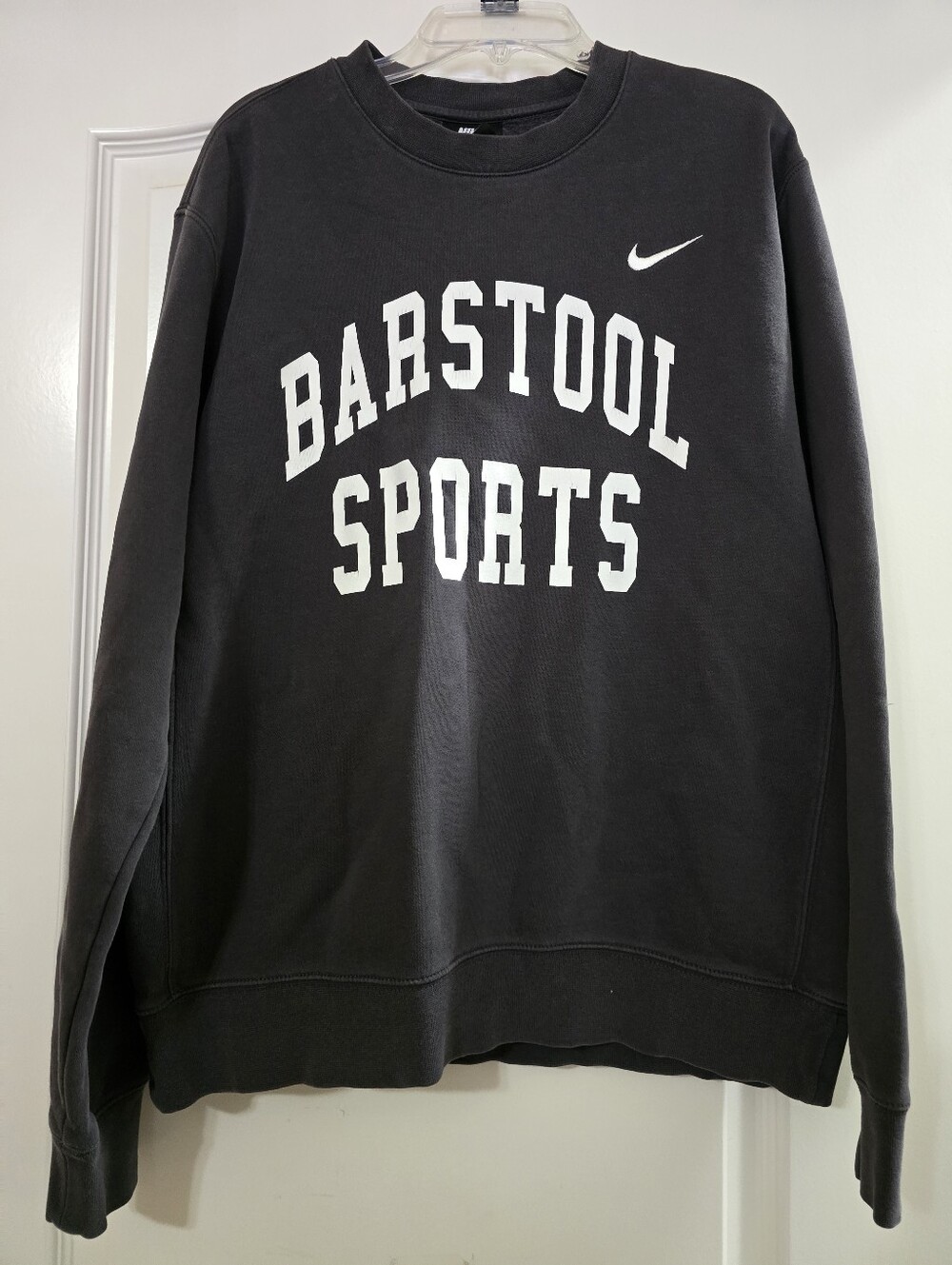 Nike Barstool Sports Black Crewneck Sweatshirt